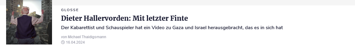 Göbbel's unserer Zeit